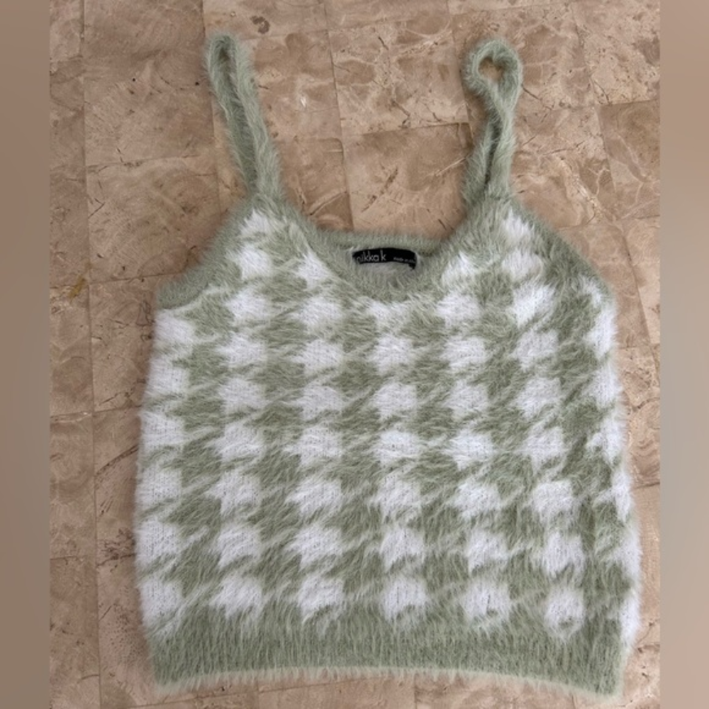 Nikka K Fuzzy‎ Crop Top